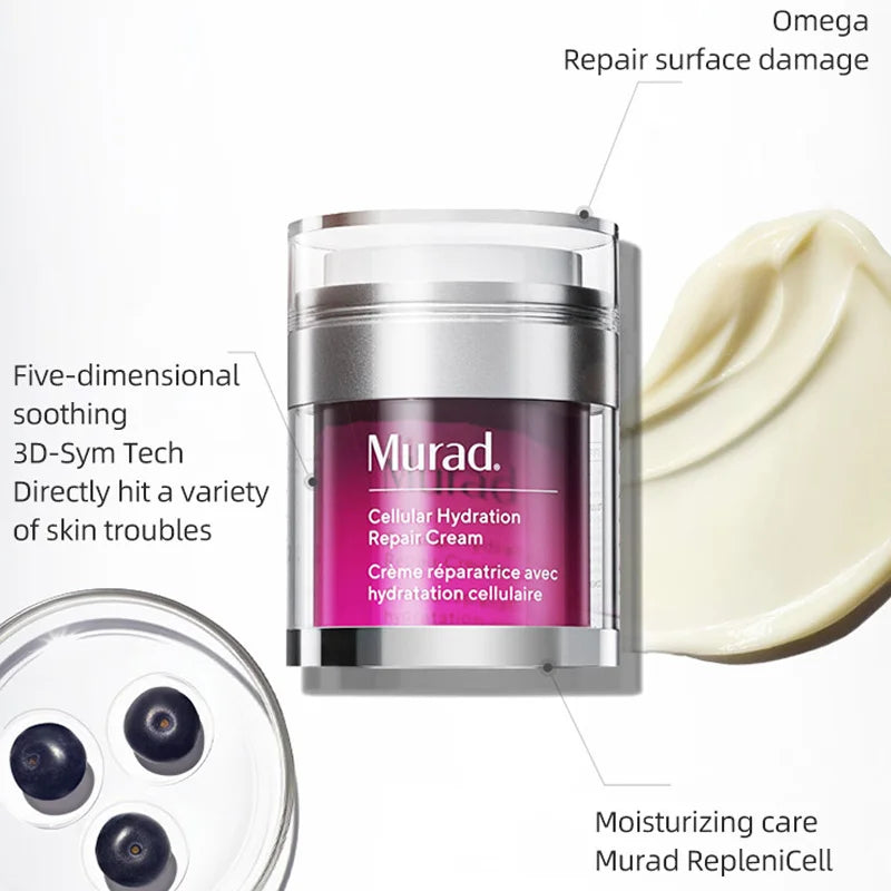 Murad Cellular Hydration Barrier Repair Cream nourishing, moisturizing, firming, soothing and  repairing redness 50ml