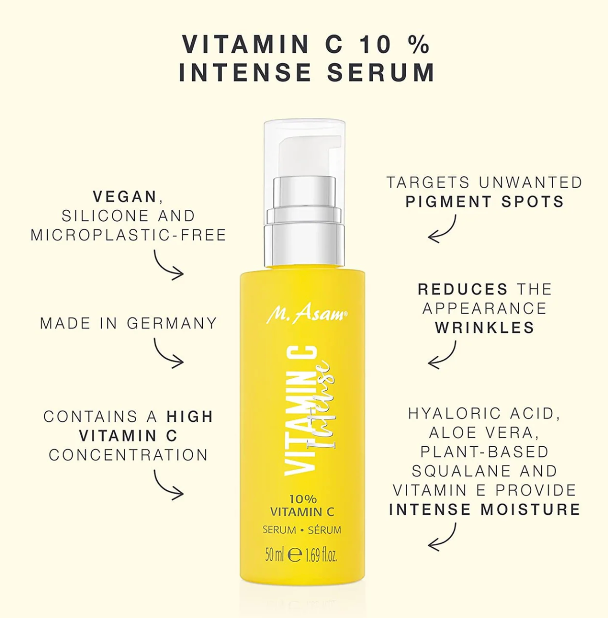 M.  ASAM Vitamin C 10% Intense Serum 50ml