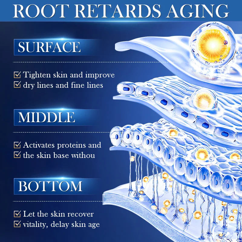 SADOER Face Anti-Aging Firming Lifting Fade Fine Lines Improve Skin Moisturize Brighten Skin Care