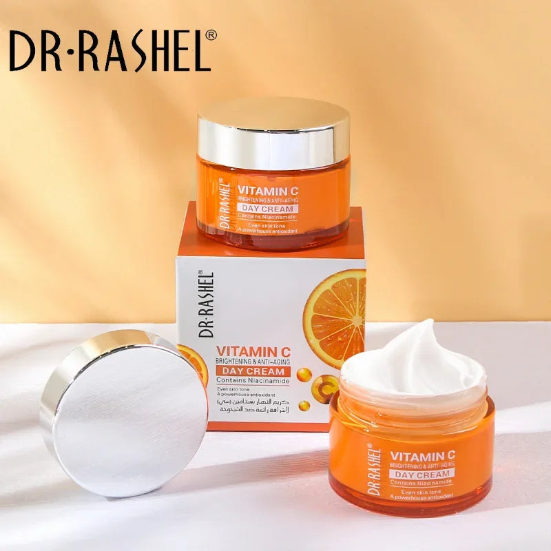 DR RASHEL Brand New Vitamin C Brightening Face Cream Day Cream And Night Cream