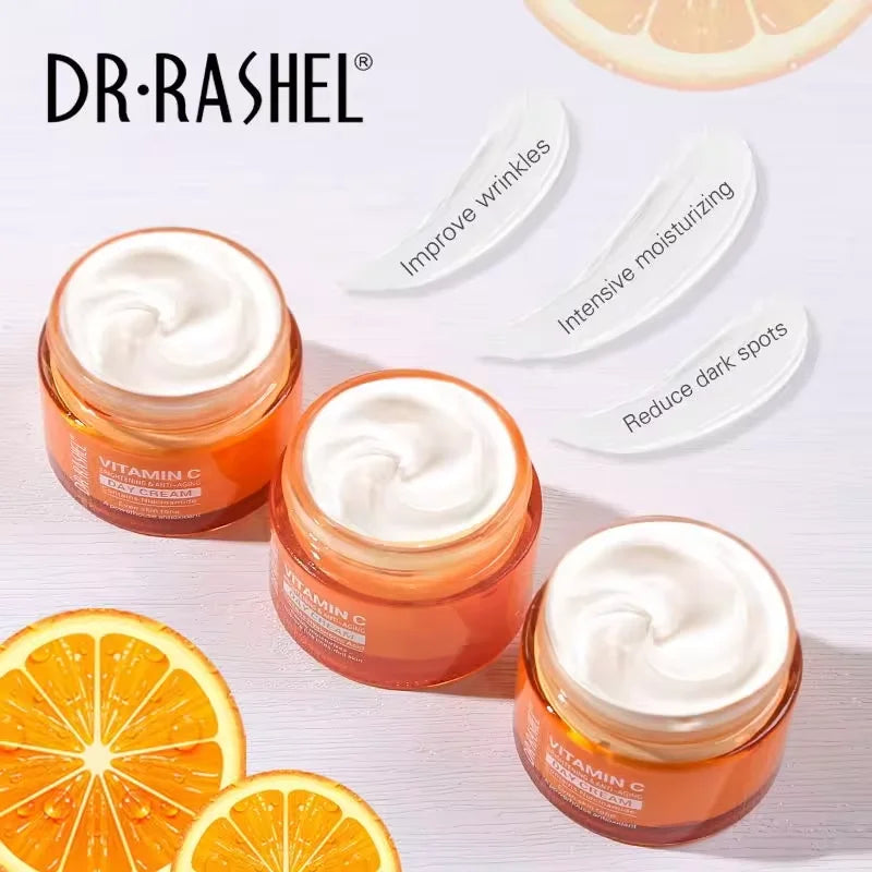 DR RASHEL Brand New Vitamin C Brightening Face Cream Day Cream And Night Cream