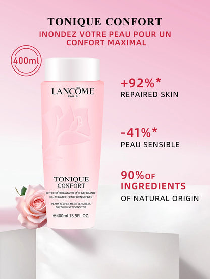 Lancôme Tonique Confort Re-Hydrating Comforting Toner, Dry Skin-Even Sensitive For Improved Skin Hydration 400ml